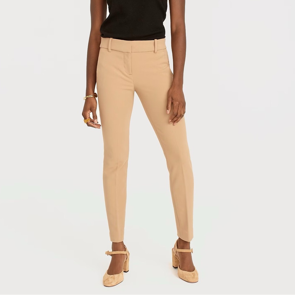 J Crew Full-length Cameron Pant Four-season Stretch Blend Women's Size 22